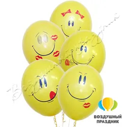 Шар с гелием «Улыбки»